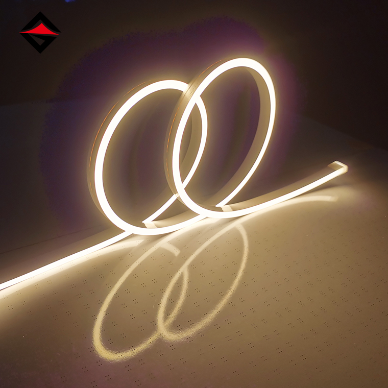 What’s the difference between the slicone materials in the neon strip light?