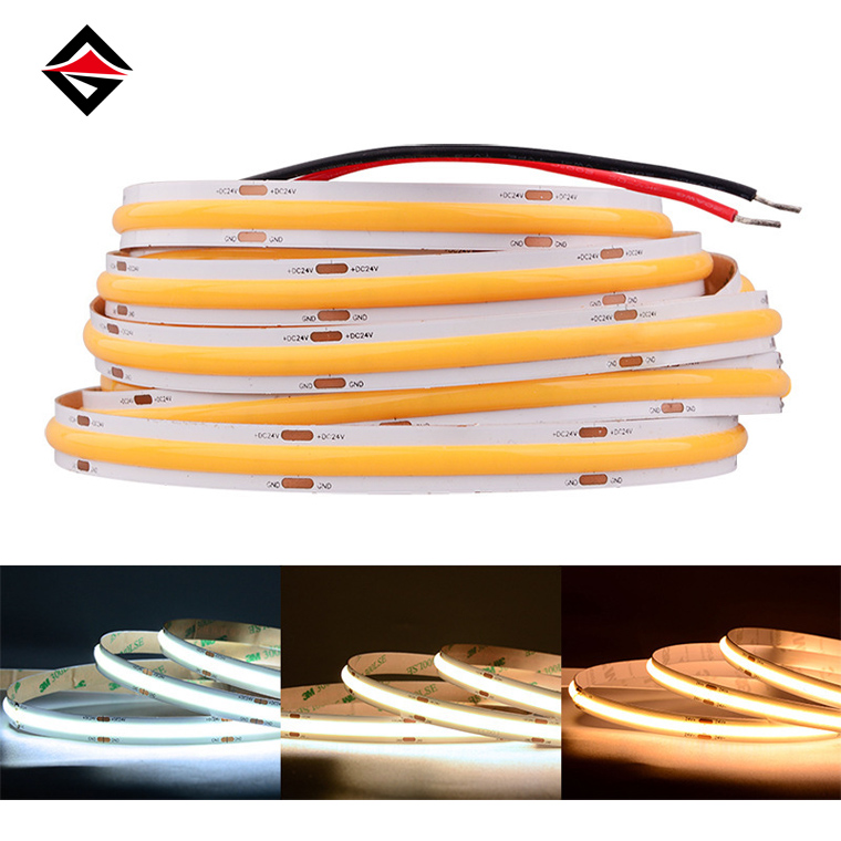 What does a pressure-free light strip mean?