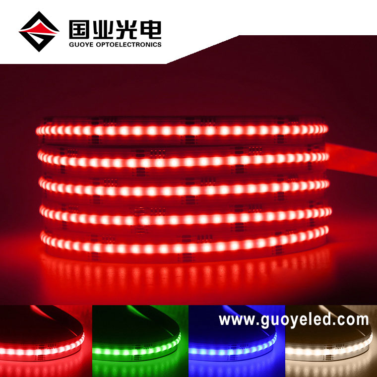 Cob led strip rgbw